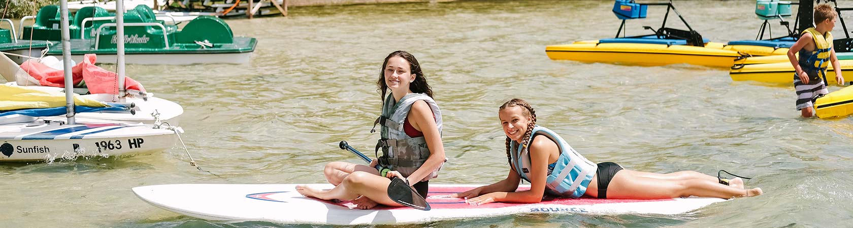 Kayaking on Elkhart Lake